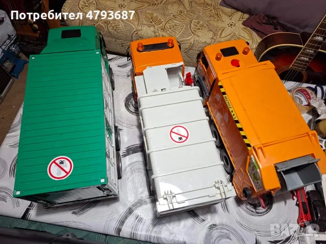 Тра броя големи детски камиона, снимка 6 - Коли, камиони, мотори, писти - 55982980