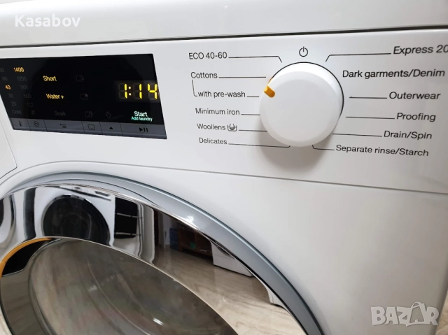 Miele W1 Excellence Active Пералня Миеле 12м Гаранция, снимка 3 - Перални - 52871114
