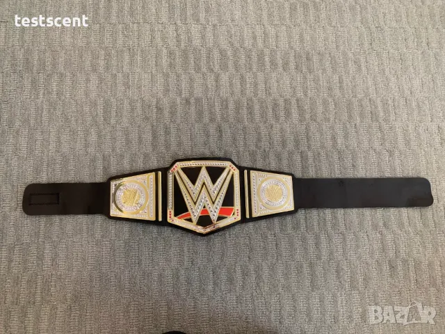 Шампионски пояс WWE World Heavyweight Championship световната титла в кеча Mattel детски belt колан, снимка 6 - Други - 48495444