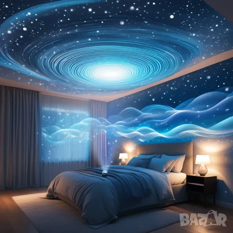 ✨Космически проектор за таван и стена! Галактика у дома! Мега ефект! ✨, снимка 1