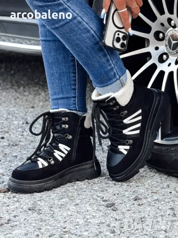 Дамски изолирани трекинг обувки COZYLOFT, 2цвята , снимка 4 - Дамски ежедневни обувки - 47656689