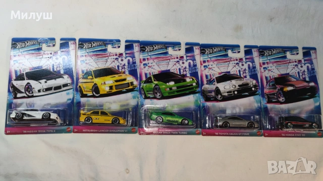 Hot wheels Silver Series BMW, Pontiac и други, снимка 11 - Колекции - 53329360