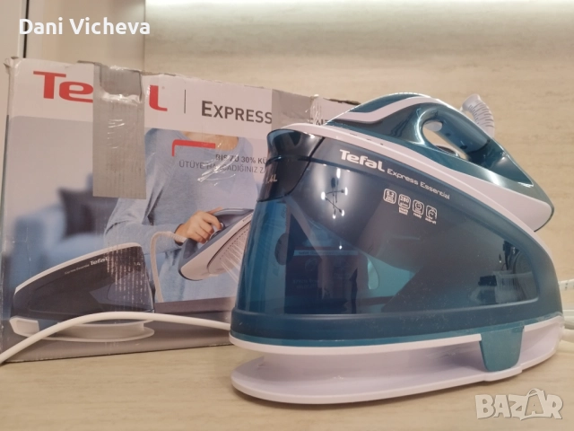 Парогенератор Tefal Express Essential SV6115E0, 2200W, 5.2 бара, снимка 6 - Ютии - 52728560