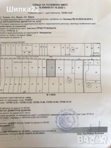 Шипка22 предлага парцел село Тополи 11150 кв.м, 