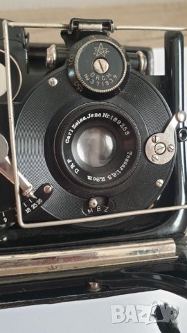 СТЕРЕО ФОТОАПАРАТ IDEAL 651, ОБЕКТИВ CARL ZEISS JENA TESSAR, DRGM  -1910 година, снимка 8 - Антикварни и старинни предмети - 41637748