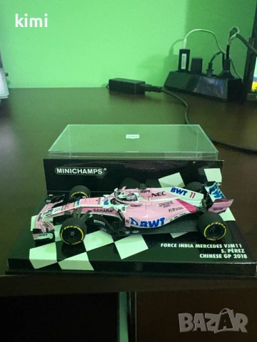 продавам колекция формула 1 на Sergio Perez minichamps 1.43, снимка 5 - Колекции - 53487638