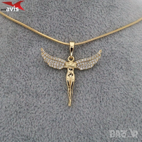 Висулка с 14К златно покритие 244722