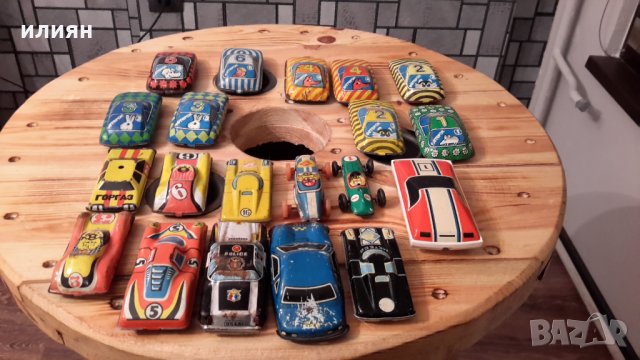 Тенекиени колички 20 броя за 140лв , снимка 4 - Колекции - 34431446