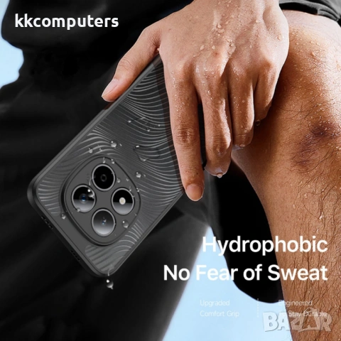 DUX DUCIS Aimo Калъф за Xiaomi Redmi Note 15 Pro 5G - PC+TPU, Матов, 1.2m SGS, REACH, Черен, снимка 5 - Калъфи, кейсове - 53780126