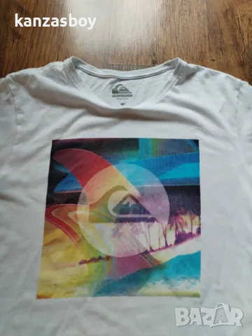 quiksilver - страхотна мъжка тениска S, снимка 2 - Тениски - 50058878