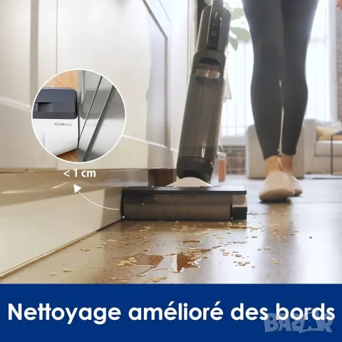 Tineco Floor One S5 Combo Power Kit, интелигентна прахосмукачка за мокро и сухо почистване , снимка 10 - Прахосмукачки - 55963050