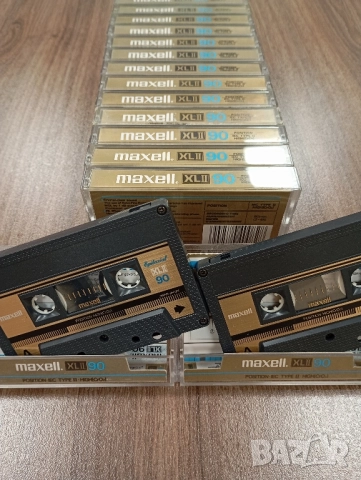 Хромни аудио касети Maxell XLII 90 Epitaxial Gold - MADE IN JAPAN!!!!!