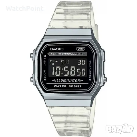 Унисекс дигитален часовник Casio Vintage - A168XES-1BEF, снимка 1 - Мъжки - 48846545