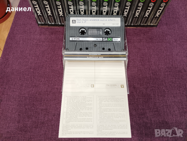 12 бр. от по-дъртите аудио касети - 10 бр. TDK SA-C 90 и 2 бр. TDK SA-C 60 - TYPE II - хромна лента , снимка 13 - Аудио касети - 44808185