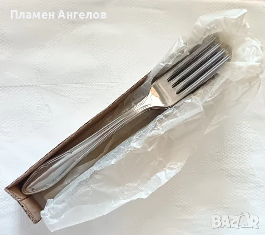 Комплект от 6 броя вилици 17.5см."Петко Денев" Габрово , снимка 6 - Прибори за хранене, готвене и сервиране - 56123533
