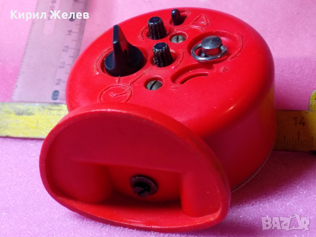 SLAVA MADE in USSR Стар КОЛЕКЦИОНЕРСКИ РУСКИ БУДИЛНИК МЕХАНИЧЕН НАСТОЛЕН ЧАСОВНИК СЛАВА СССР 43093, снимка 8 - Антикварни и старинни предмети - 44534309