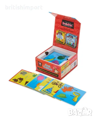 Образователна игра за научаване на цветовете на английски BrainBox