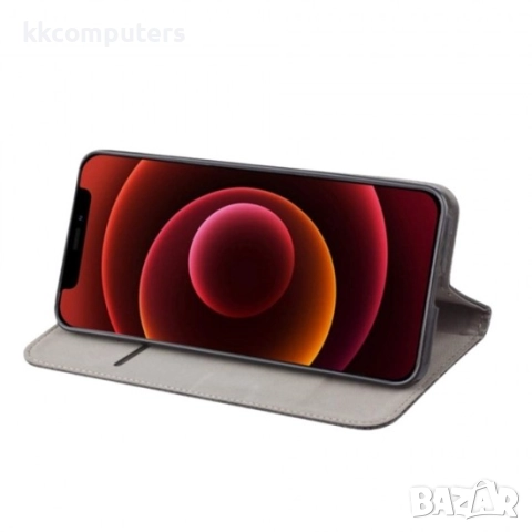 Калъф тефтер флип bSmart Magnetic Book страничен, За Samsung Galaxy A07, Черен и Протектор, снимка 2 - Резервни части за телефони - 51922593