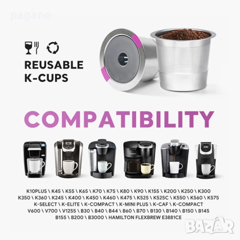 Метална капсула за кафе машини Кеуриг / Keurig