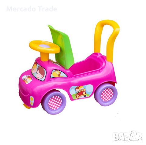 Детска количка Mercado Trade, Проходилка, За деца, Лилав, снимка 2 - Детски велосипеди, триколки и коли - 41712201