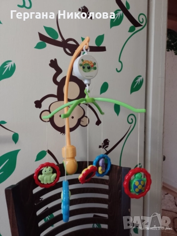 Музикална играчка за кошара с подарък допълнителни на бебешки играчки, снимка 4 - Музикални играчки - 52618500