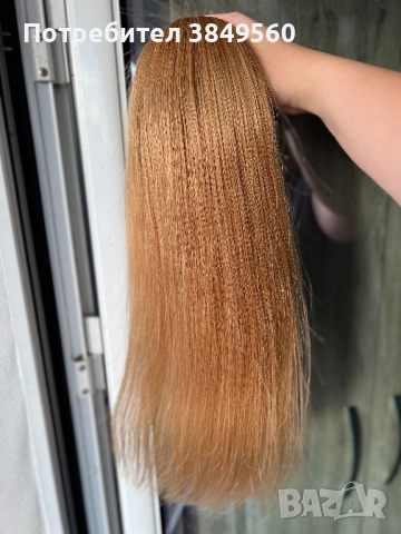 Чисто нови екстеншъни с клипси - 100% естествена славянска коса, снимка 6 - Аксесоари за коса - 53204124