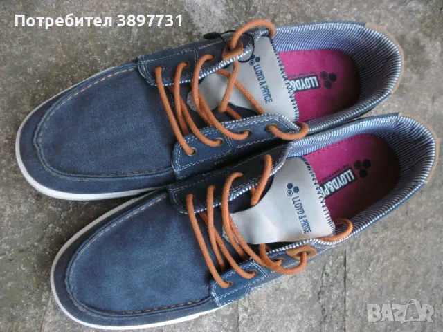 Мъжки спортно елегантни, маркови обувки - Lloyd&Price Tommy Bowe Collection!, снимка 4 - Спортно елегантни обувки - 50351597