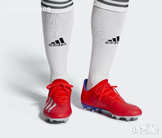 бутонки ADIDAS X 18.2 FG номер 41-42, снимка 2 - Футбол - 34097115