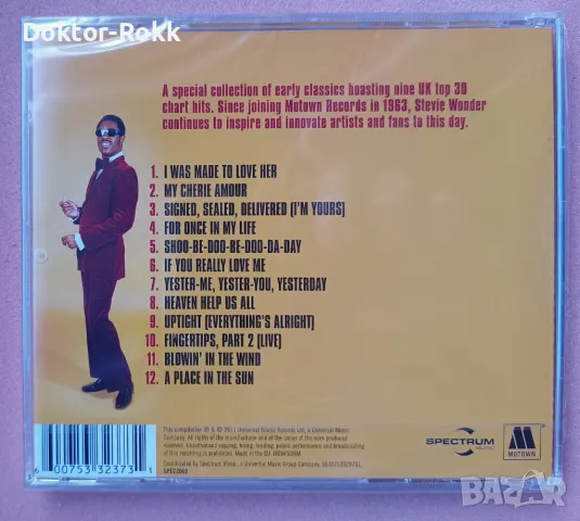 Stevie Wonder I Was Made To Love Her - The Collection (2011, CD), снимка 2 - CD дискове - 48287509