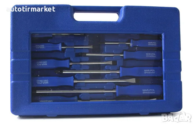 Комплект професионални ударни отвертки Mar – Pol – M61004, снимка 4 - Аксесоари и консумативи - 56053865