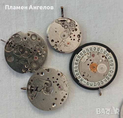 Механизми, машинки, части от руски часовници. , снимка 3 - Антикварни и старинни предмети - 52161809