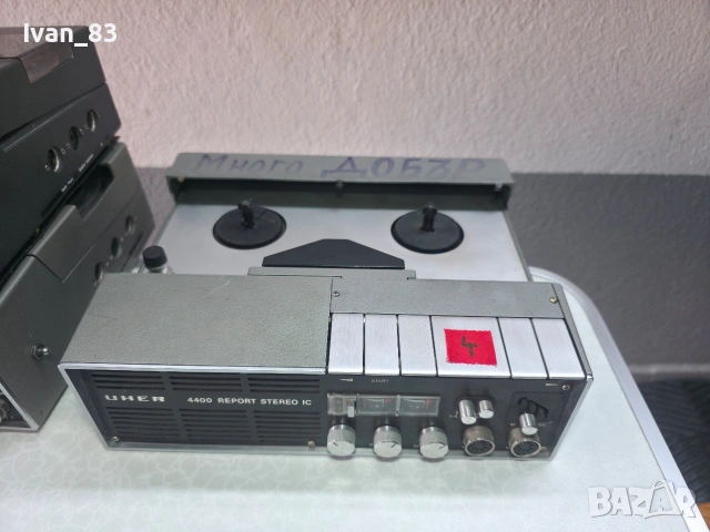 Ролкови магнетофони Uher 4400 report stereo ic и 4000 report L, снимка 5 - Декове - 53004749