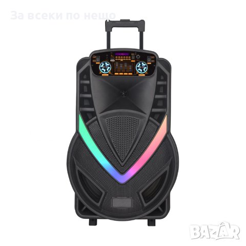 МОЩНА F15 Караоке Тонколона 15 1500W Безжичен Микрофон