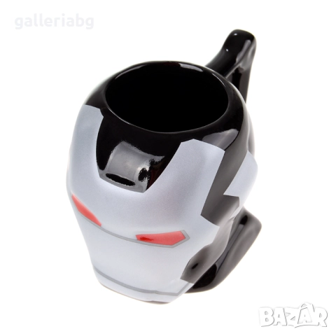 Керамична 3D чаша Iron Man – War Machine, 200 мл, снимка 2 - Чаши - 52681869