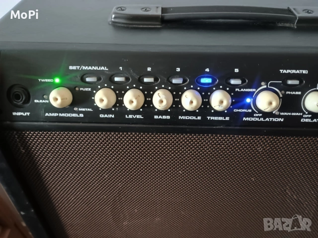 Китарен комбо усилвател (кубе) с ефекти , снимка 7 - Китари - 53172212