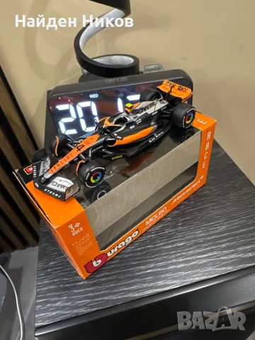 Mclaren Метална количка Burago 1:43, снимка 4 - Фен артикули - 51277977