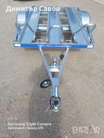 Ремарке за 3 мотора VESTA MOTO 750 до 750kg., снимка 3 - Ремаркета - 52164933