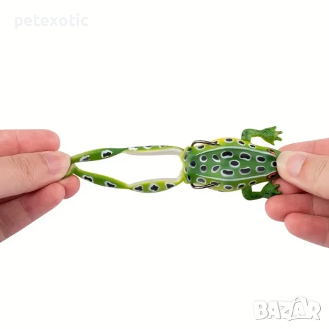 Изкуствена Реалистична Примамка за Риболов - Жабка - Live Target - Frog, снимка 3 - Такъми - 50904853