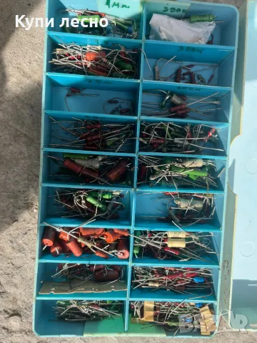 Кондензатори , снимка 3 - Друга електроника - 47289846