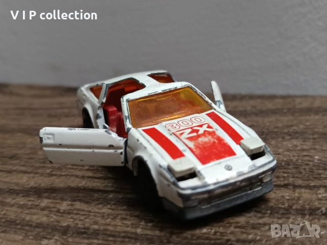 Majorette Nissan 300ZX Turbo, 1:62 Scale, No 214 White, RARE, 1980, снимка 3 - Колекции - 53194984