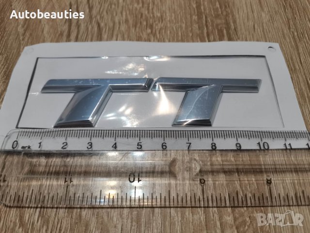 сребристи емблеми надписи Ауди ТТ нов модел, снимка 3 - Аксесоари и консумативи - 39454846