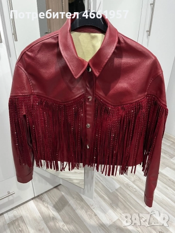 Дамско кожено яке 