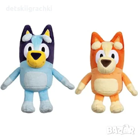 Блуи и  Бинго - плюшени играчки 28см