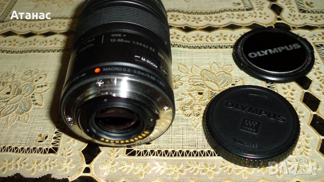 Обектив Olympus M.Zuiko Digital  12-50mm f/3.5-6.3 EZ  ED MSC, снимка 3 - Обективи и филтри - 42519145