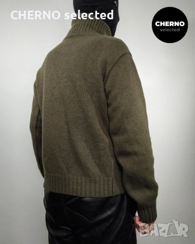 LEVI’S Red Tab мъжки вълнен пуловер с поло яка – размер XL – Отлично състояние, снимка 10 - Пуловери - 53405455