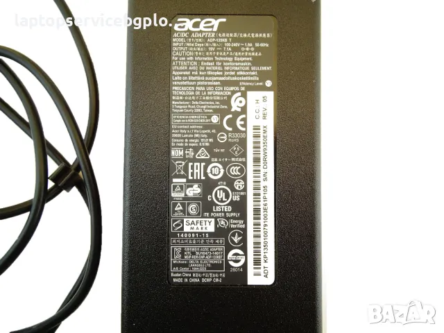 Оригинален Адаптер Acer Nitro 5 Nitro 5 AN515-44 AN515-42 N17C1 AN515-42-R5ED 7 AN715-51 Gaming 135W, снимка 2 - Лаптоп аксесоари - 47560385
