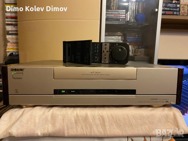 SONY SLV 825 Шампанско. Ultra Rare!, снимка 4 - Плейъри, домашно кино, прожектори - 52793541