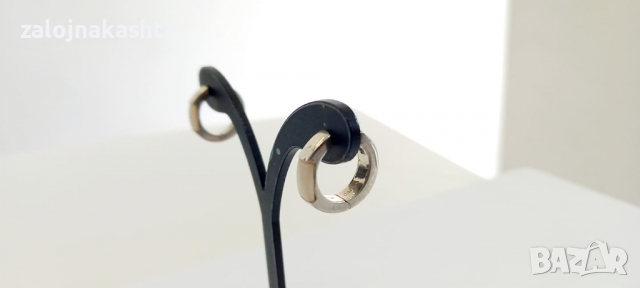 Сребърен обеци със седеф-5.90гр, снимка 4 - Обеци - 36493058