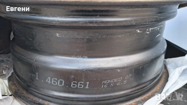 Стоманени джанти Ford 6,5J x 16 5х108, снимка 2 - Гуми и джанти - 53664084