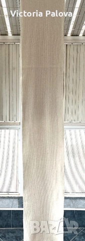 Елегантен дълъг вълнен  шал ivory , снимка 4 - Шалове - 53005032